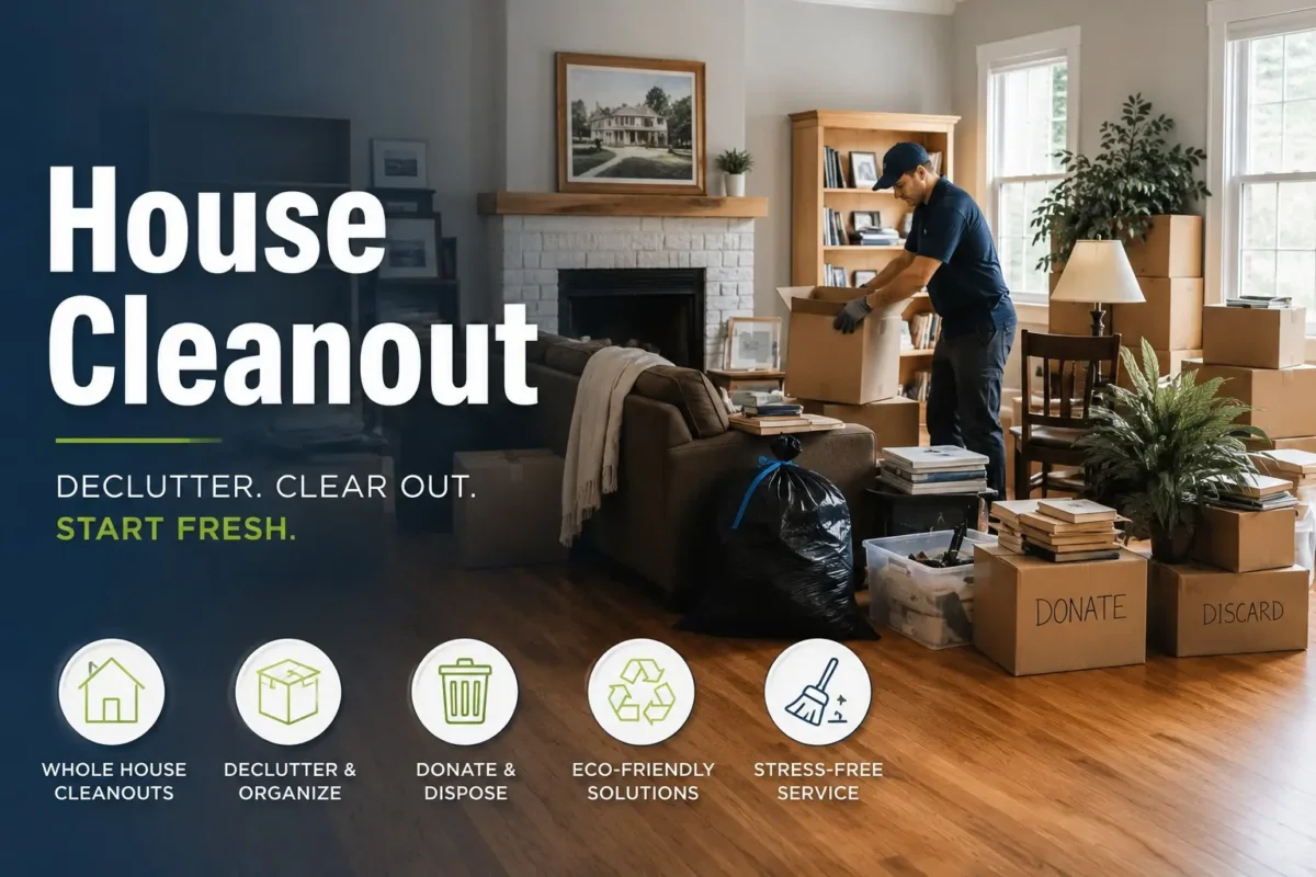 Declutter Efficiently with This House Cleanout Checklist