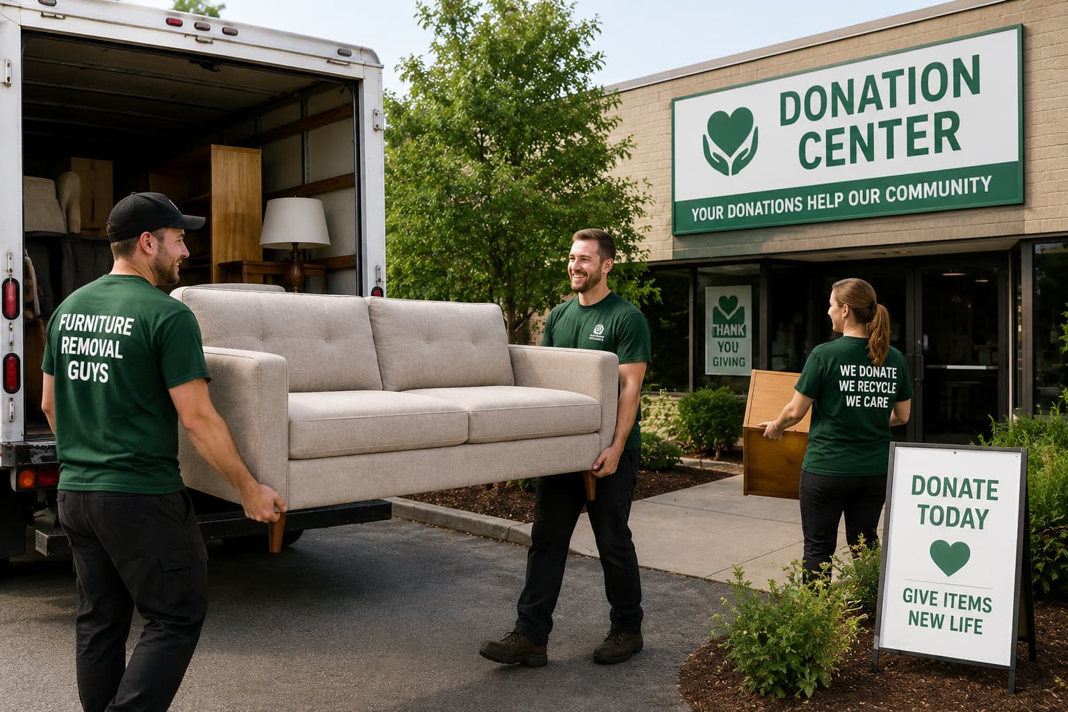 Furniture donation and reuse service in Denver